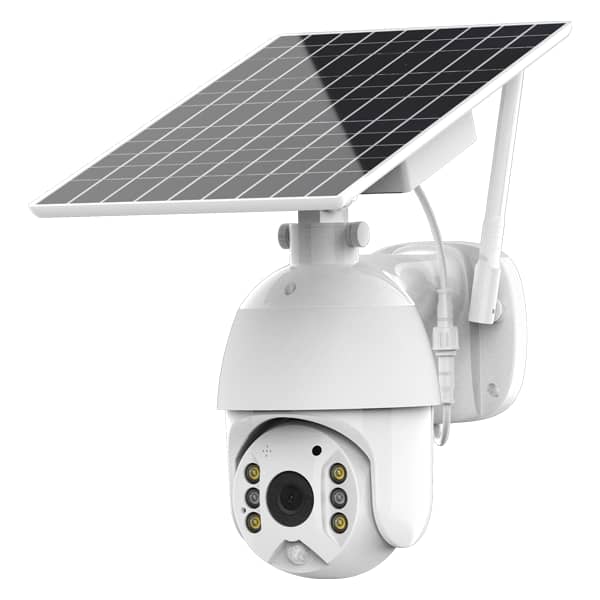 Solar security camera
