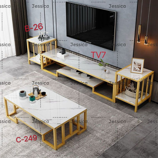 Table centrale et meuble TV