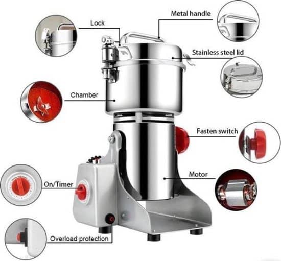 Multi-Functional High Speed Grinder