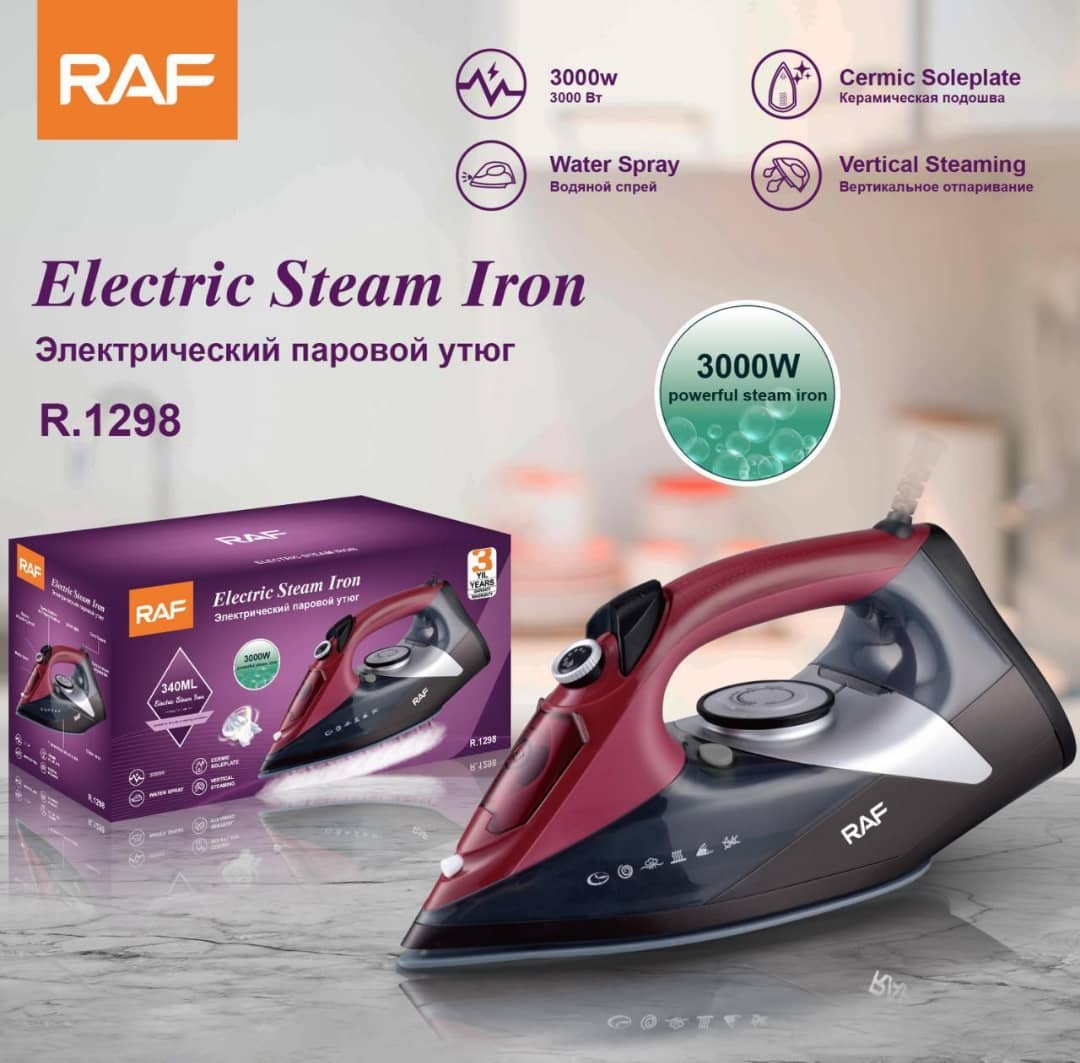 Electric Steam Iron - RAF