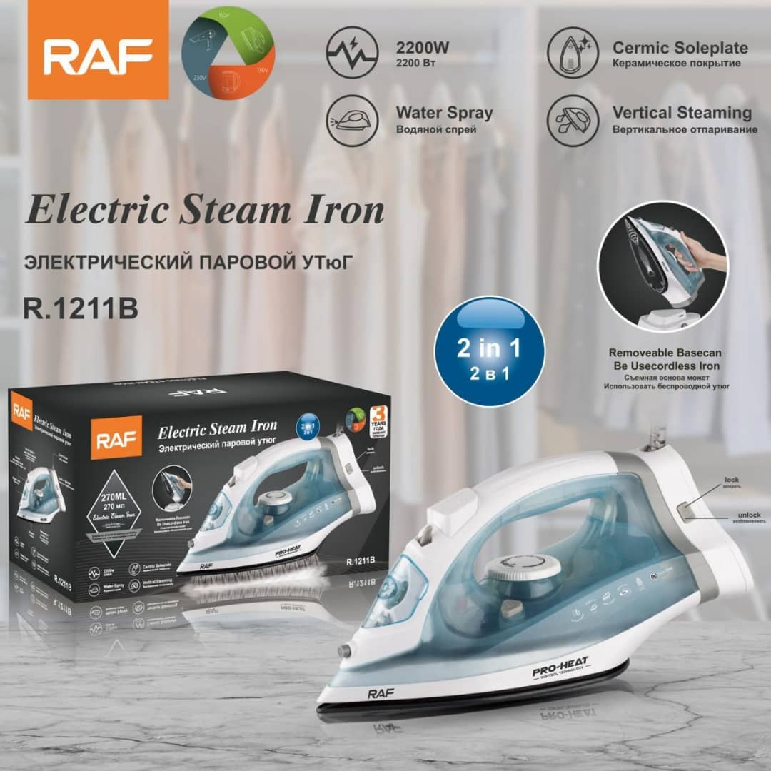 Electric Steam Iron - RAF