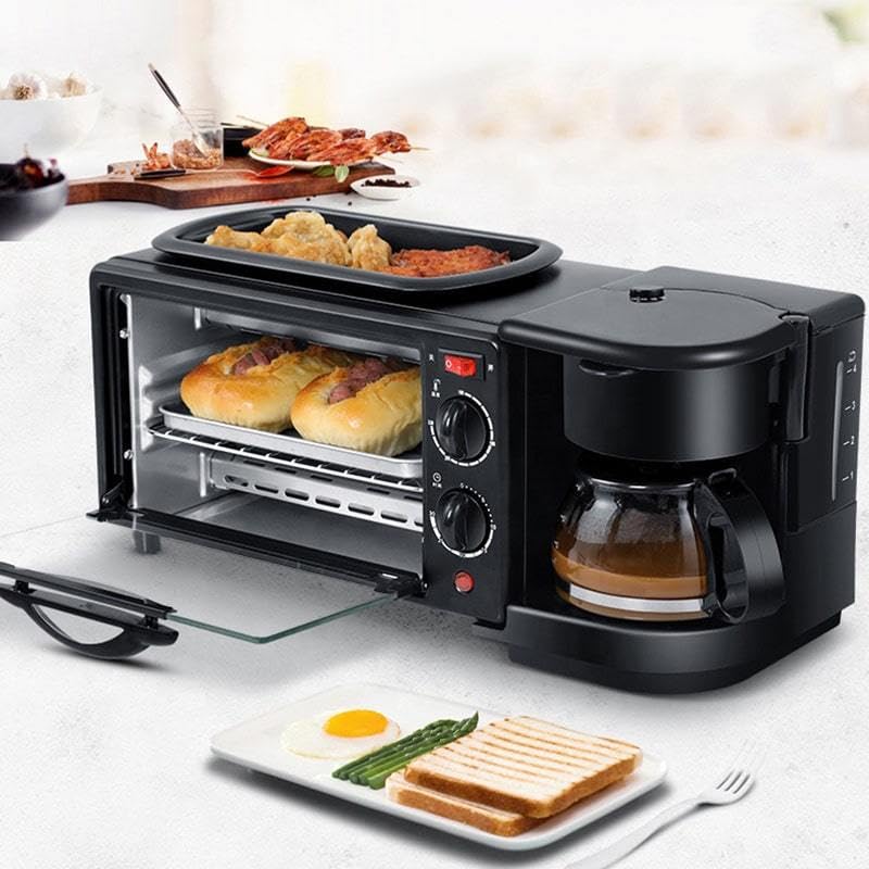 Electric Oven & Coffee Maker - 2in1