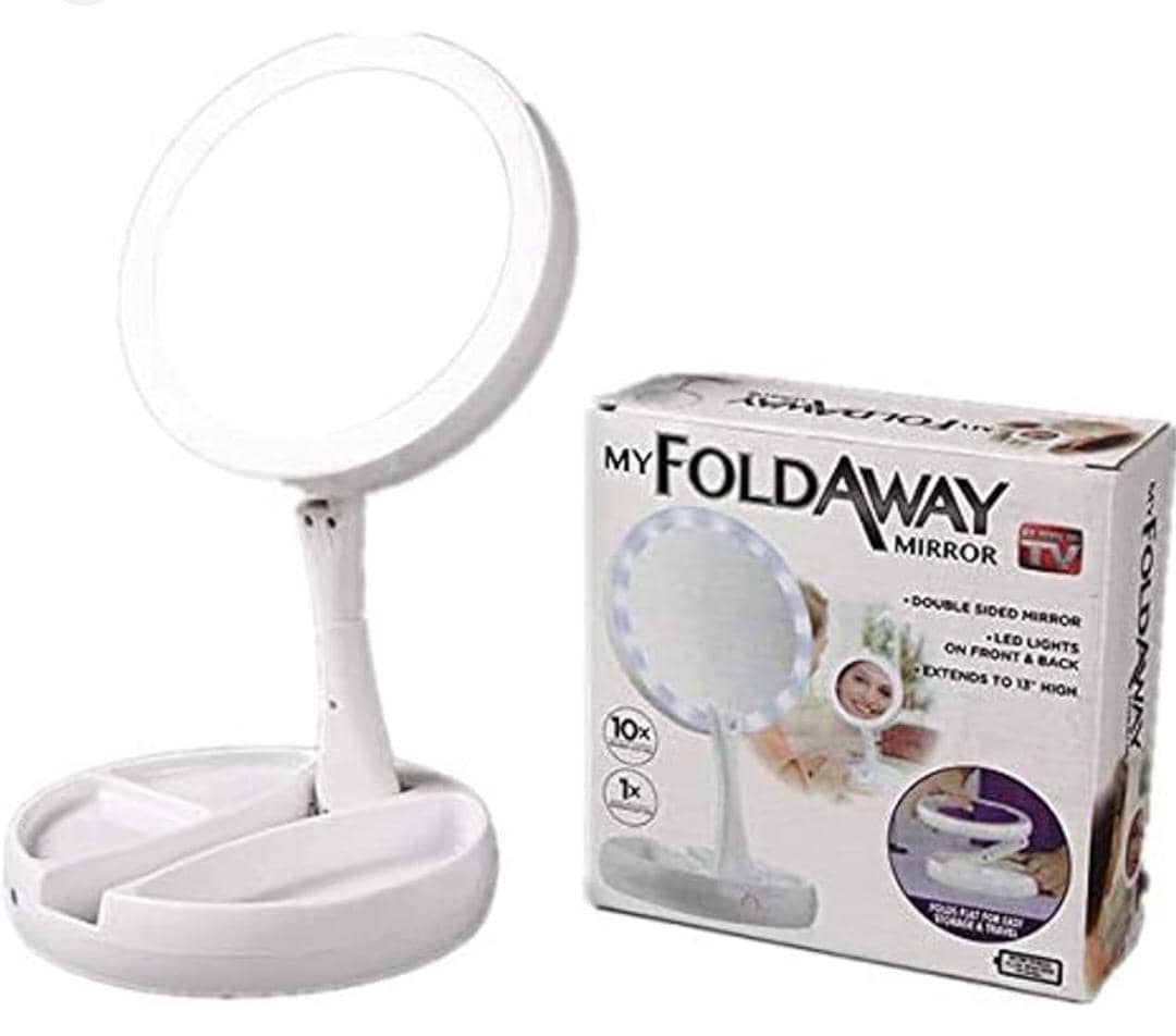 Women's FoldAway Portable Mirror